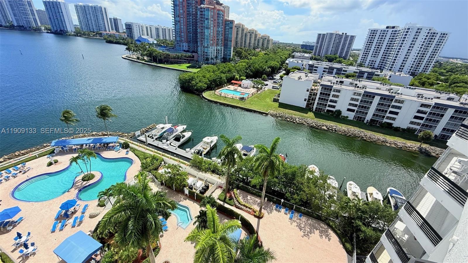 3530 Mystic Pointe Drive, Unit 1204 Aventura, FL 33180 - Photo 1 of 16 a view of lake view and city view