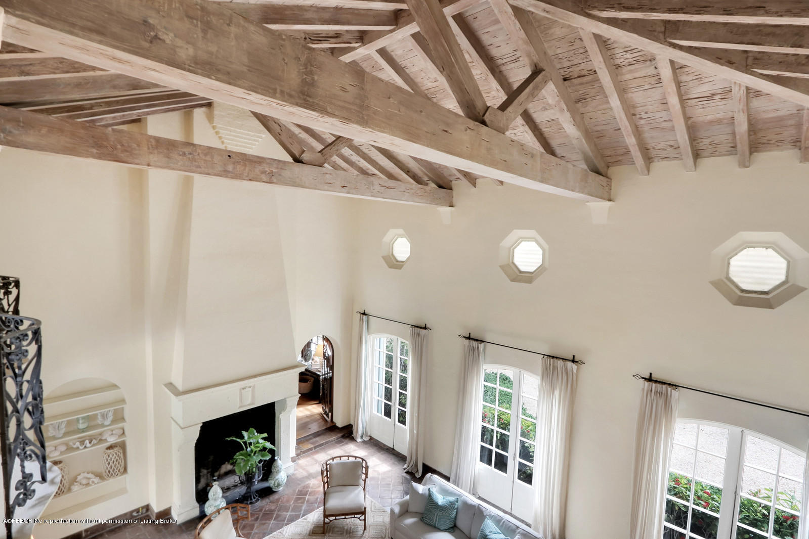 271 El Vedado Road Palm Beach, FL 33480 - Photo 27 of 32 a living room with furniture and a fireplace