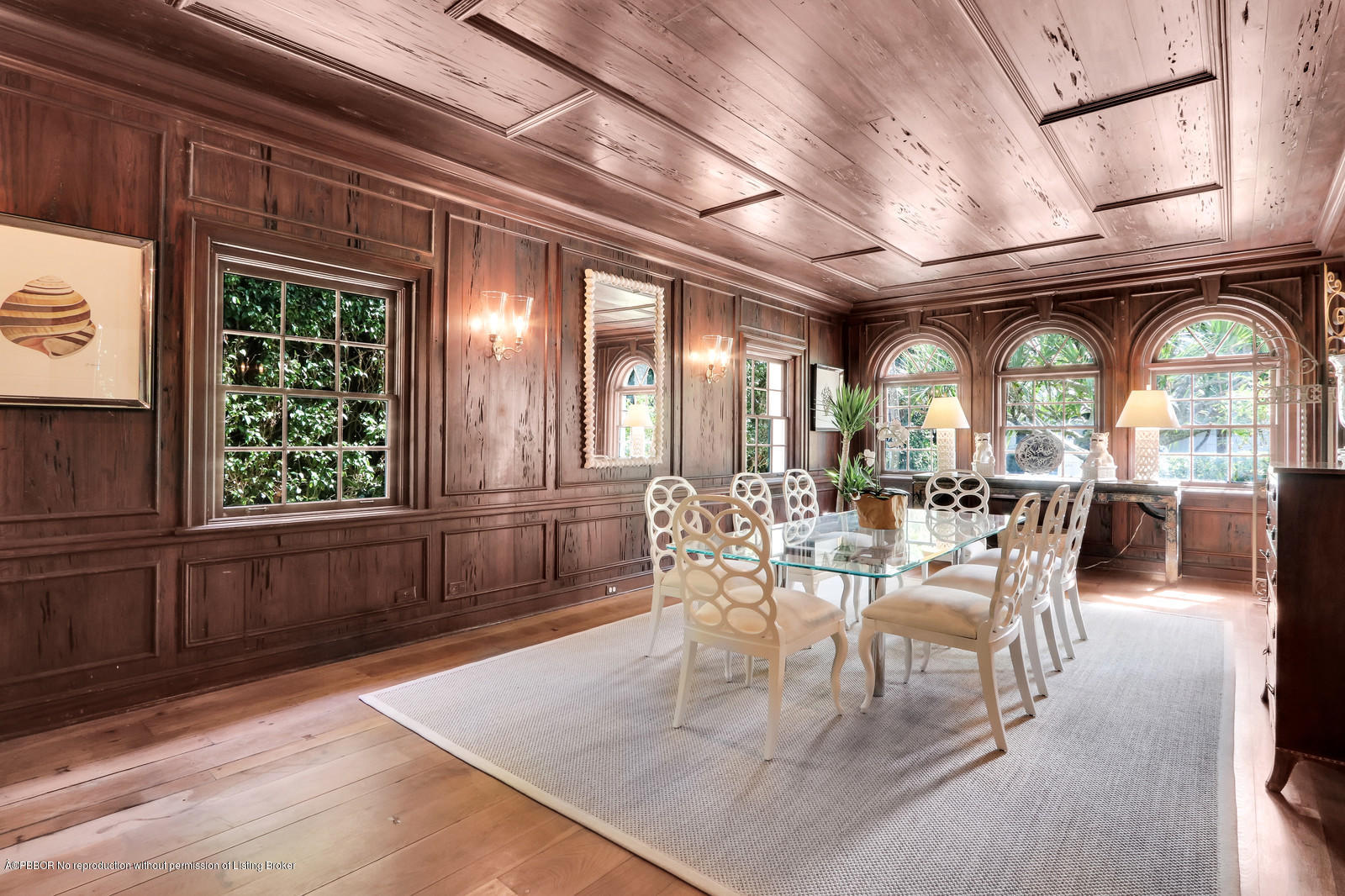 271 El Vedado Road Palm Beach, FL 33480 - Photo 10 of 32 a view of a dining room with furniture window and wooden floor