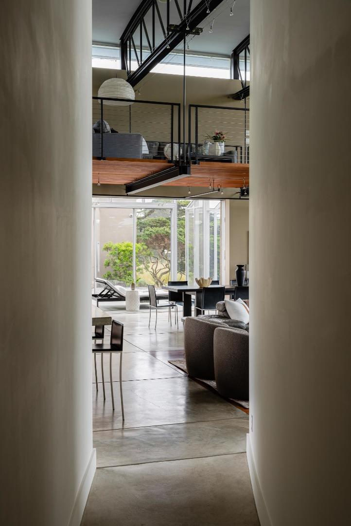 801 Bean Hollow Road Pescadero, CA 94060 - Photo 29 of 70 a view of a dining room with furniture window and outside view