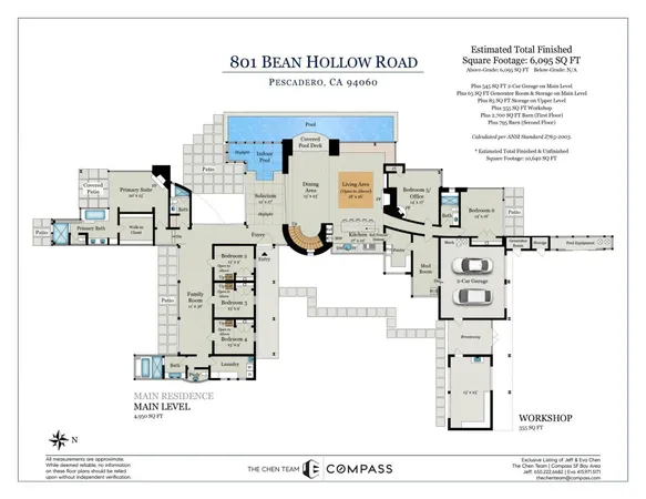 $6,688,888 | 801 Bean Hollow Road, Pescadero, CA 94060