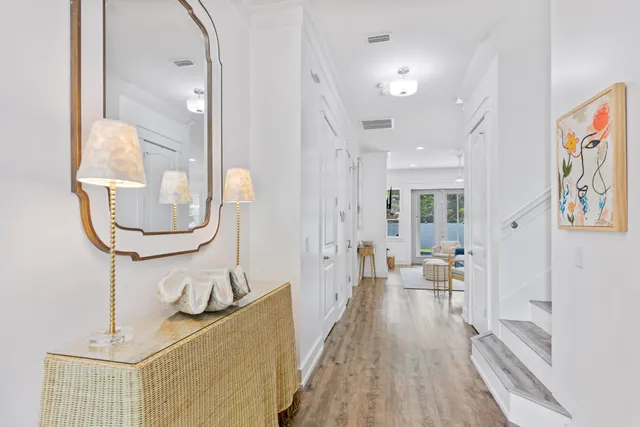 a very nice looking room with a large window