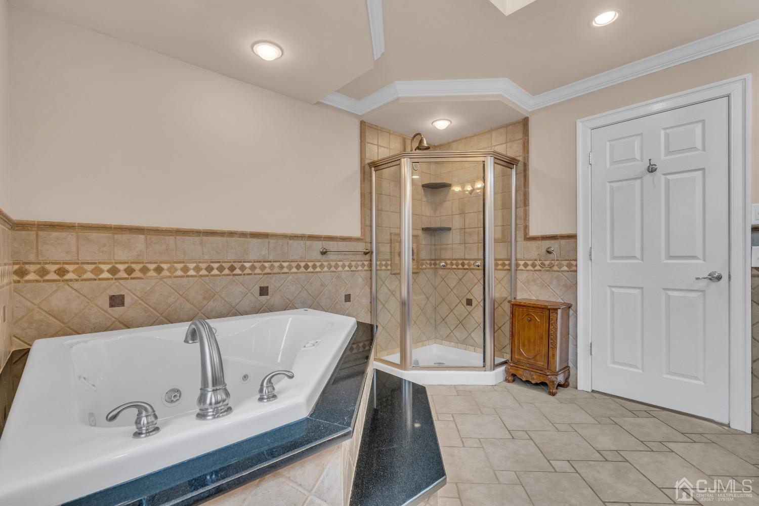 299 Fulton Street Middlesex, NJ 08846 - Photo 28 of 37 a spacious bathroom with a tub and shower