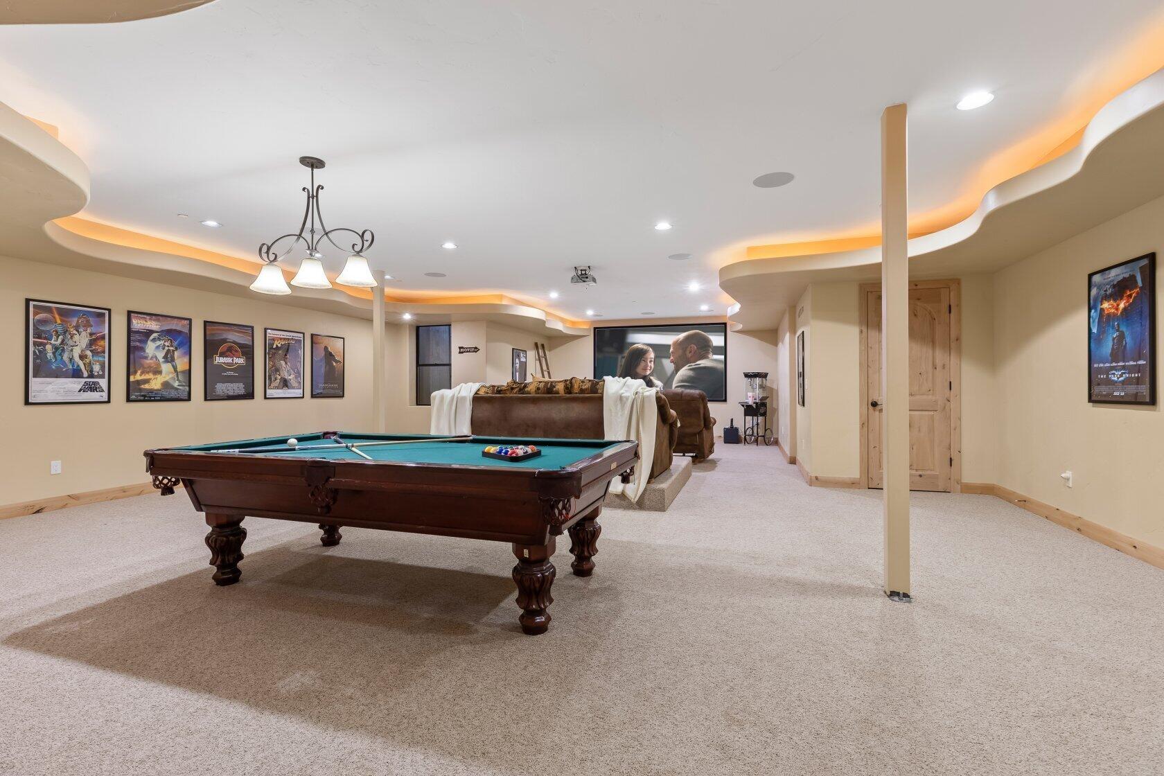 98 South Bridge Road Rockville, UT 84763 - Photo 43 of 80 Lower Level - Game Room