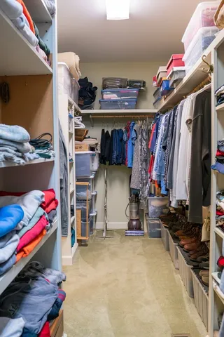 a view of a park with slide