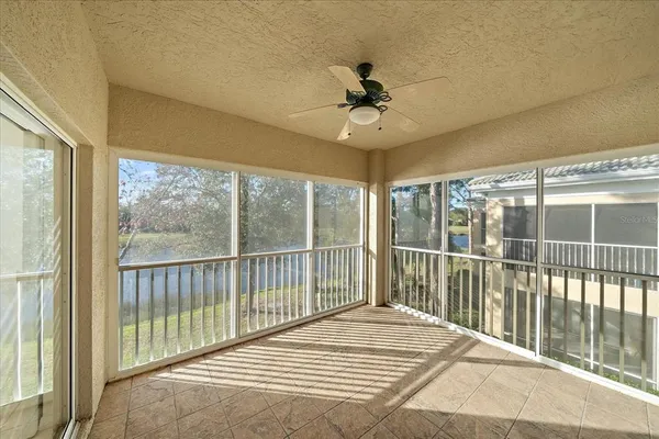 a view of a balcony