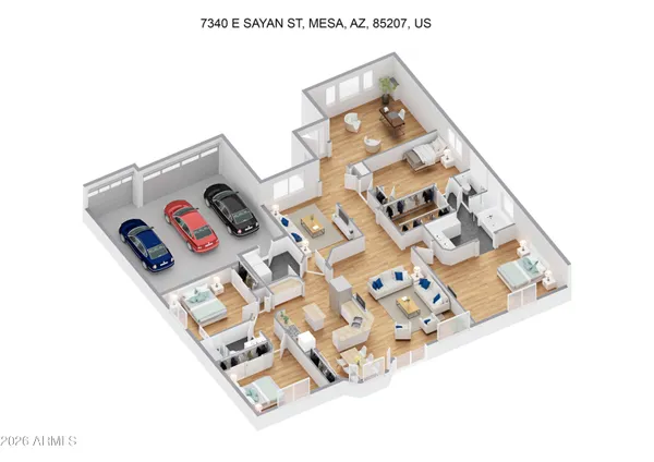 $819,000 | 7340 East Sayan Street, Mesa, AZ 85207