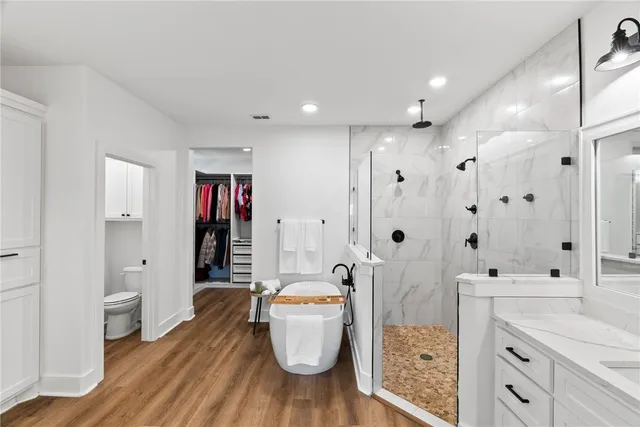 a very nice looking room with a large window