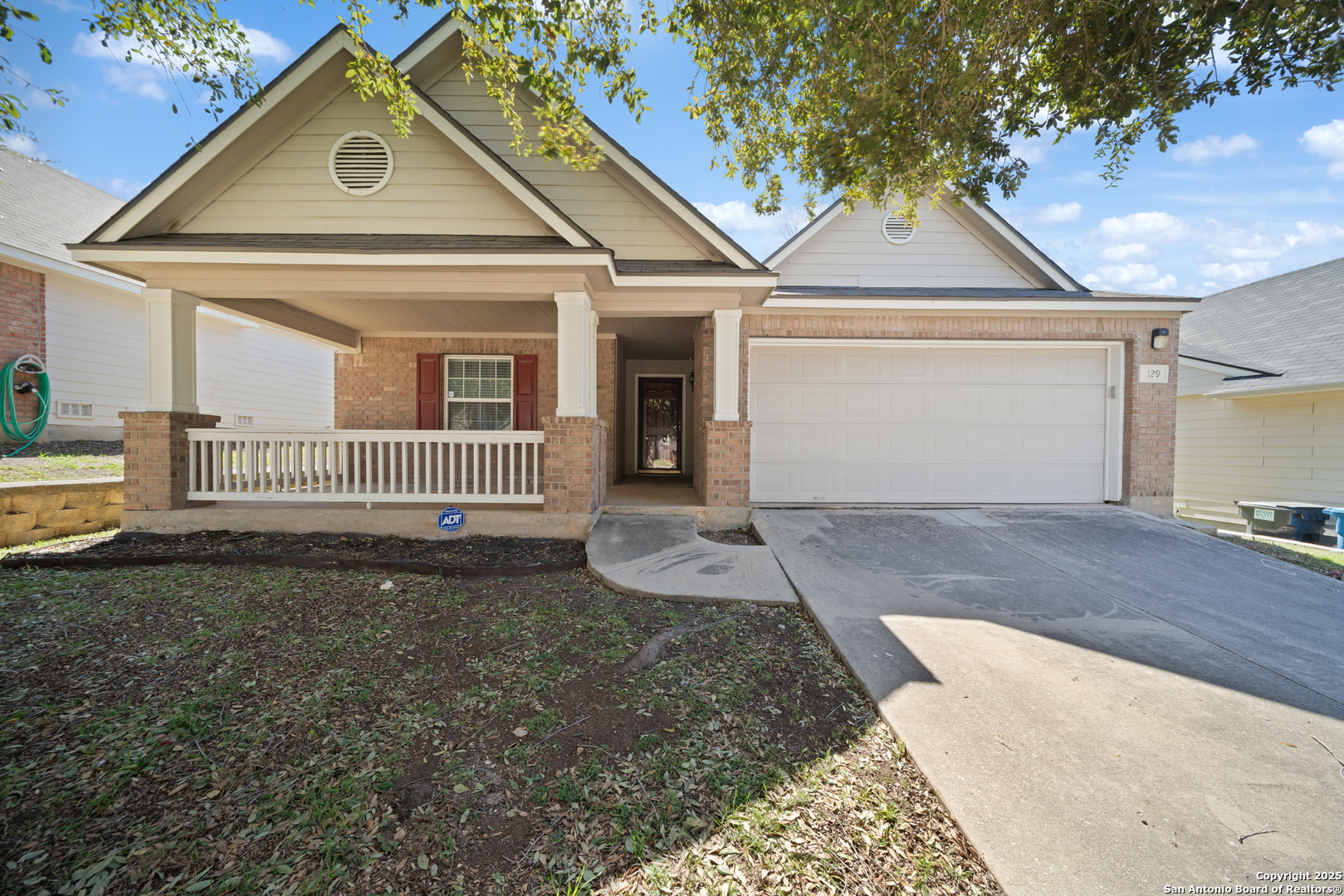 129 Carnousty Drive Cibolo, TX 78108 - Photo 1 of 1 a front view of a house with a yard