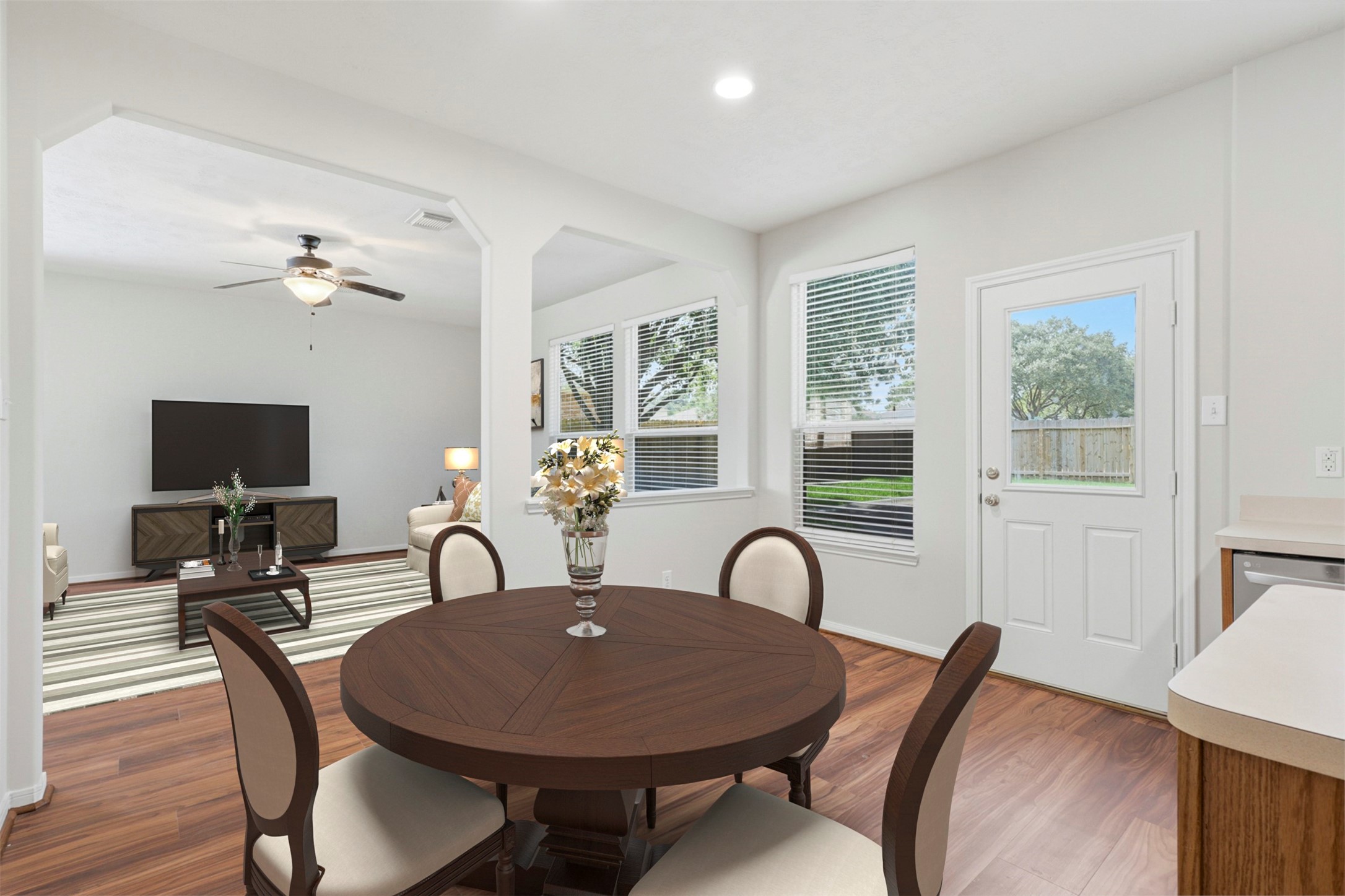 723 Slate Valley Lane Spring, TX 77373 - Photo 12 of 41 View of the kitchen from the breakfast area.