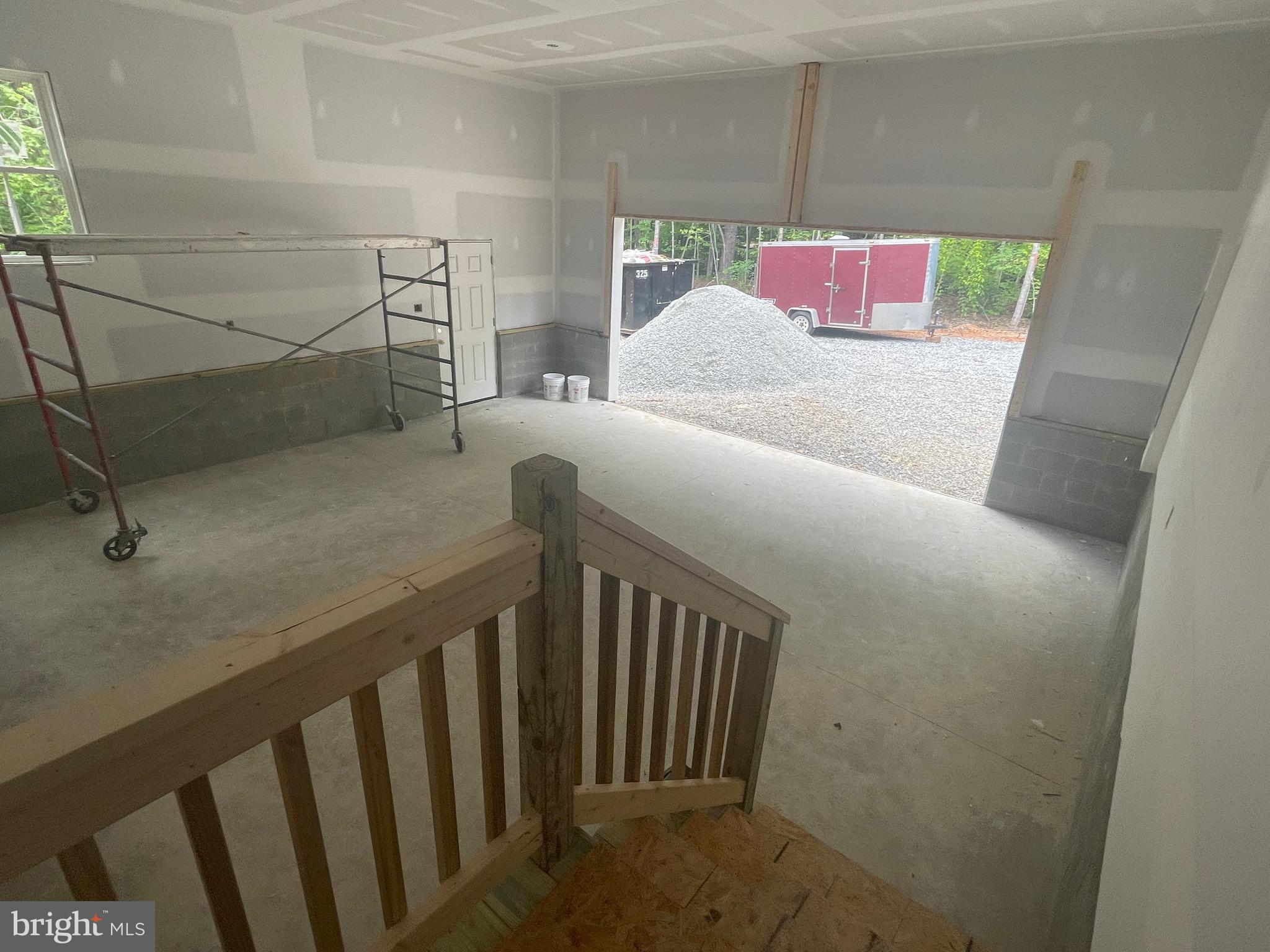 1135 Eastham Road Bumpass, VA 23024 - Photo 22 of 24 View into garage