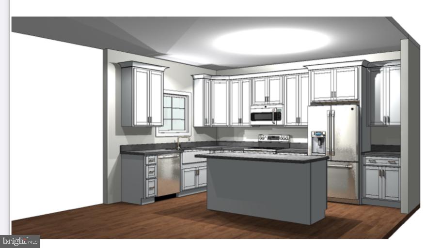 1135 Eastham Road Bumpass, VA 23024 - Photo 8 of 24 Rendering of kitchen (view from family room)