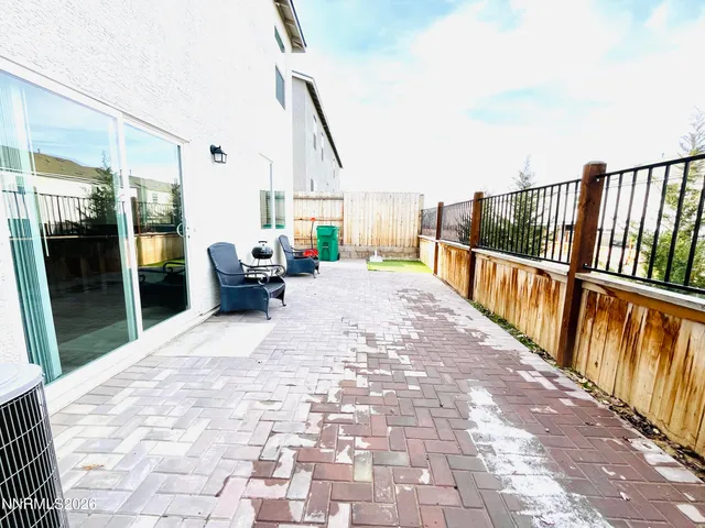 a view of balcony with couch
