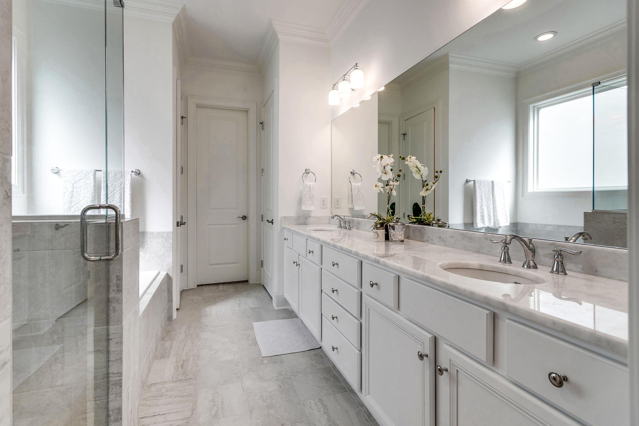 537 Alfred Ladd Road East Franklin, TN 37064 - Photo 15 of 28 Elegant master bath with tons of counter space.