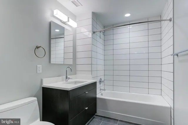 a view of a building with a street