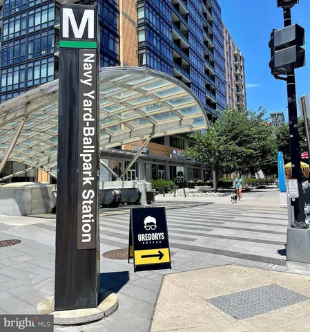 a sign on the side of the building