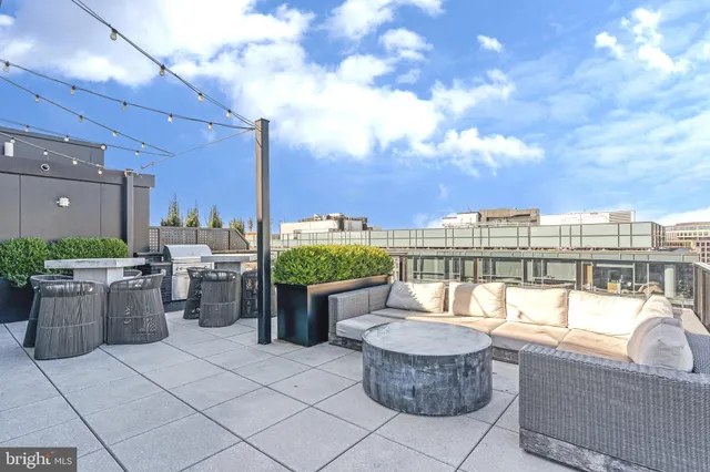 a view of a building with a porch