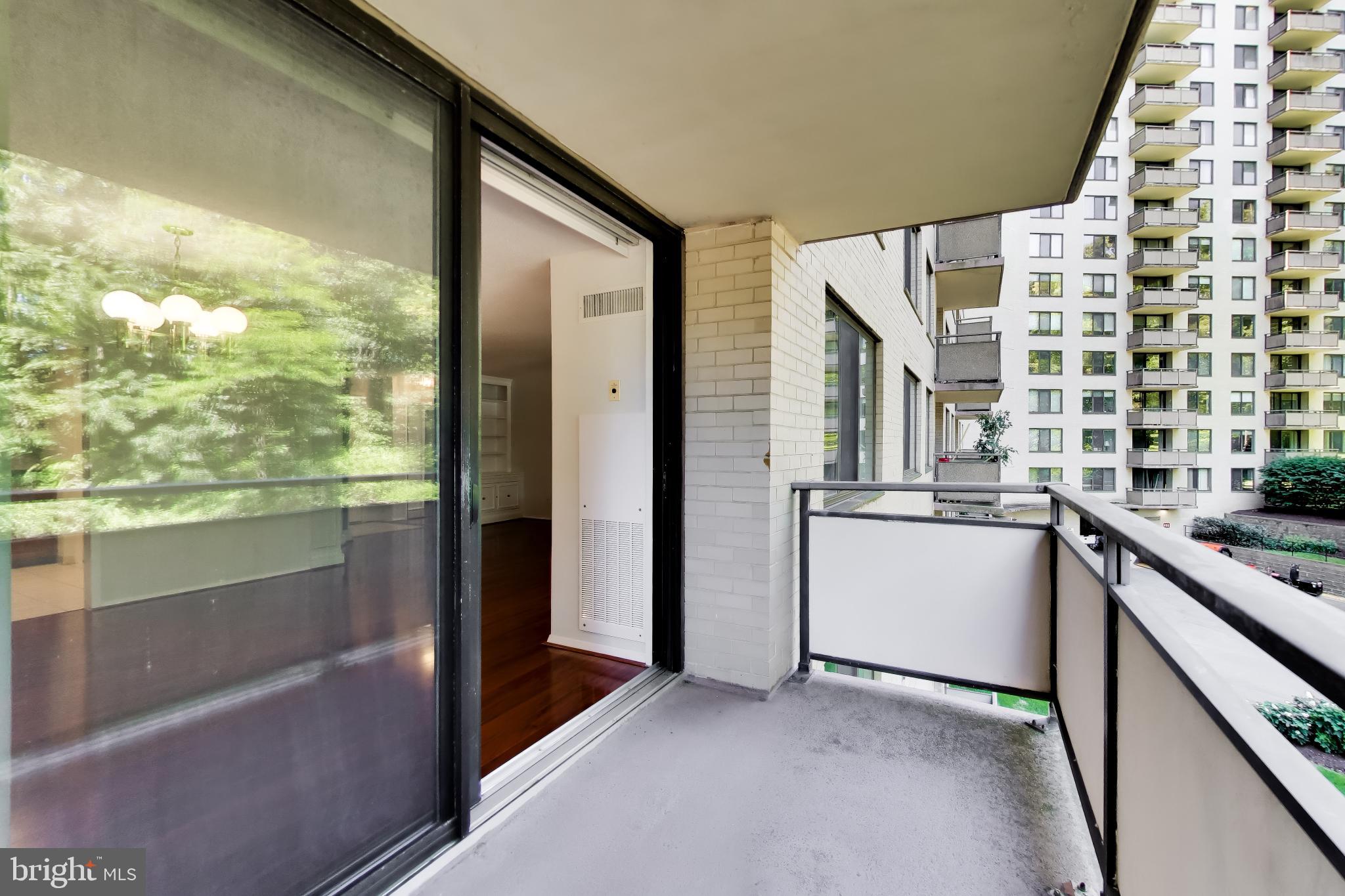5225 Pooks Hill Road, Unit 220N Bethesda, MD 20814 - Photo 49 of 51 UNIT BALCONY