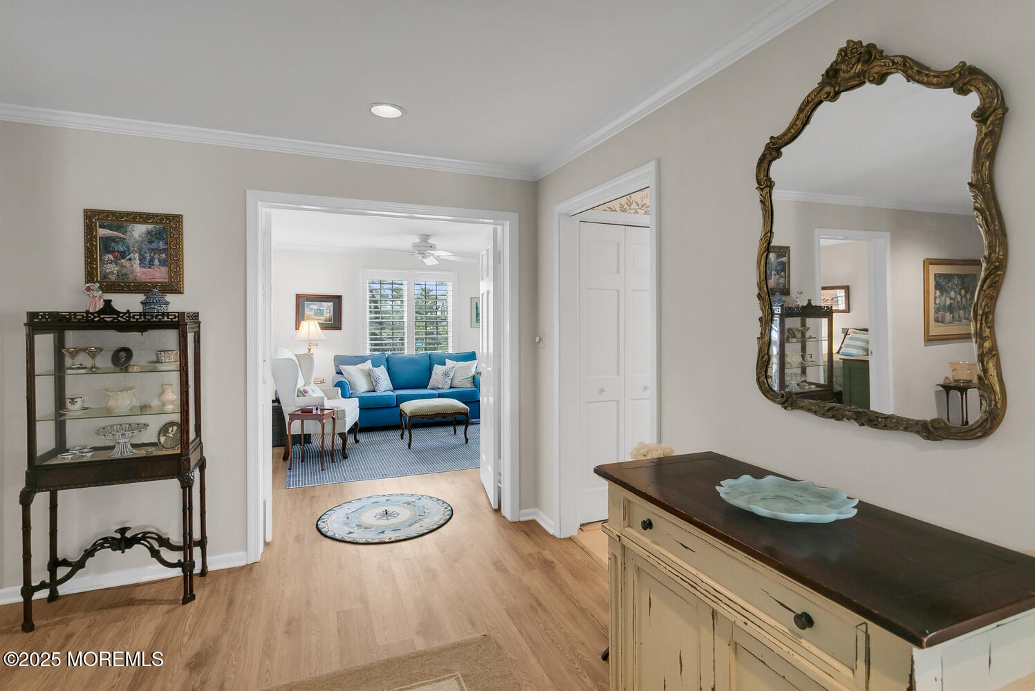 93 Bay Point Harbour Point Pleasant, NJ 08742 - Photo 16 of 49 a view of living room with furniture and flat screen tv