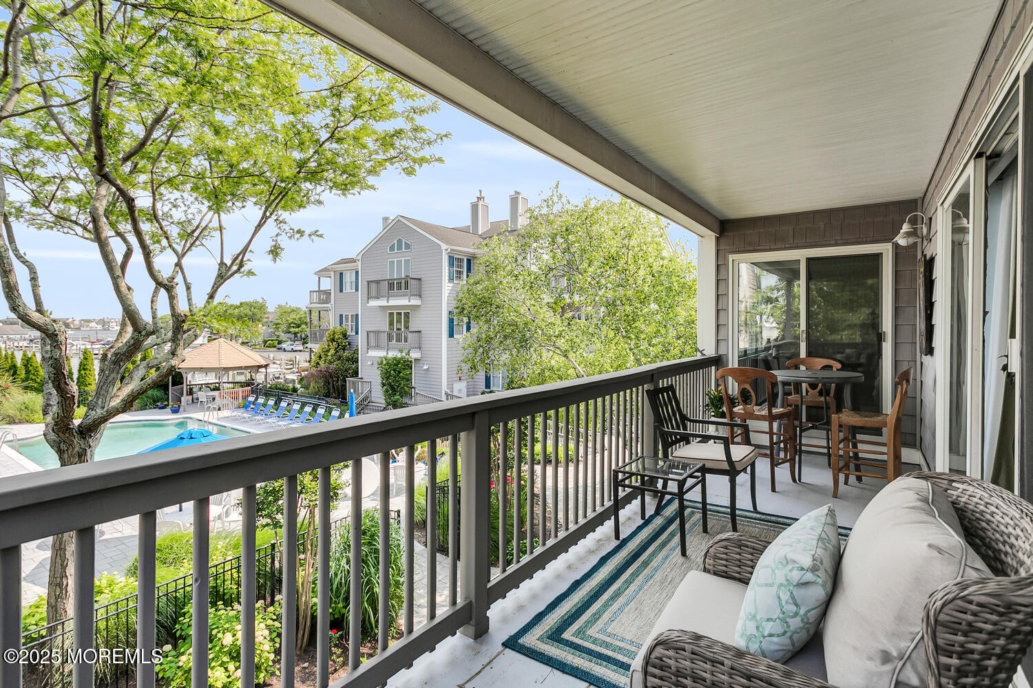 93 Bay Point Harbour Point Pleasant, NJ 08742 - Photo 30 of 49 a view of balcony with furniture