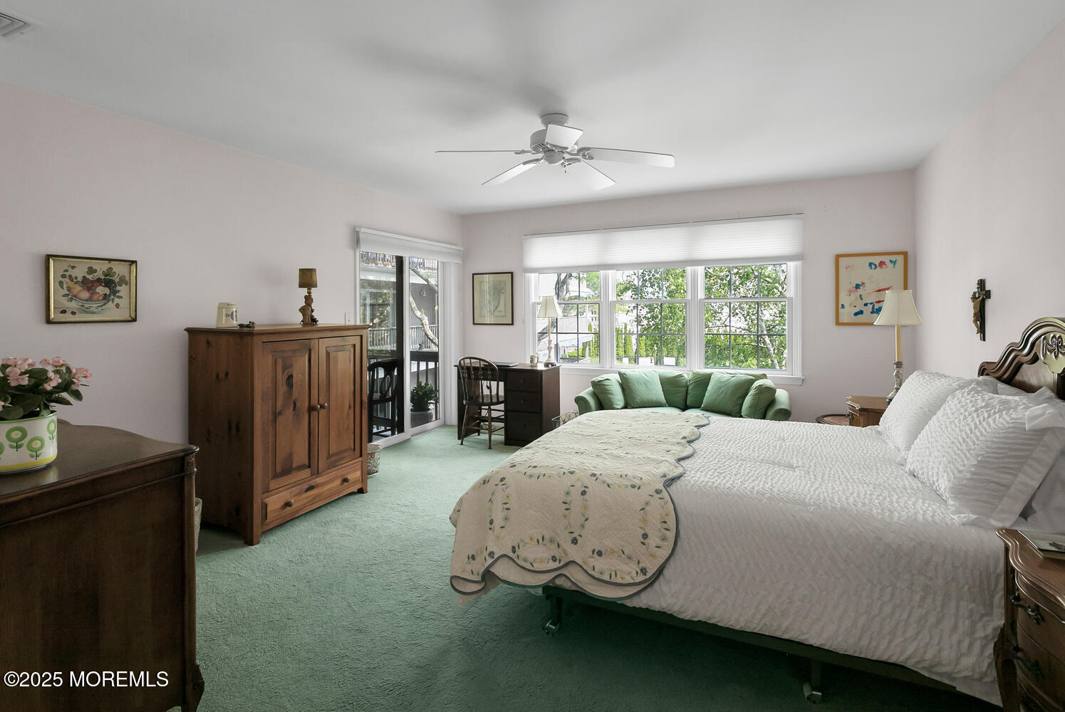 93 Bay Point Harbour Point Pleasant, NJ 08742 - Photo 31 of 49 a bedroom with a bed and wooden floor