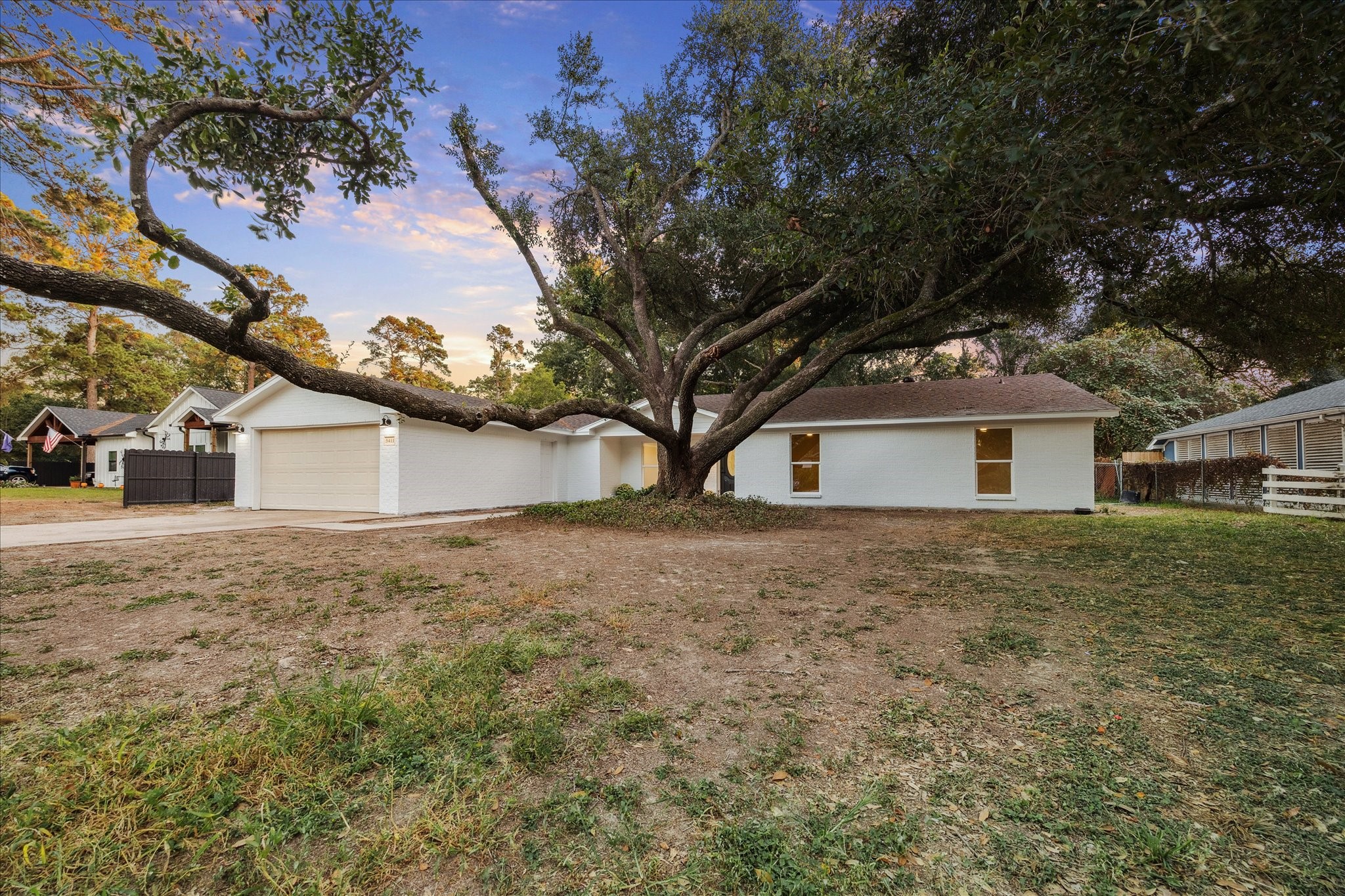 5411 Logston Lane Spring, TX 77389 - Photo 3 of 34 a house view with a outdoor space