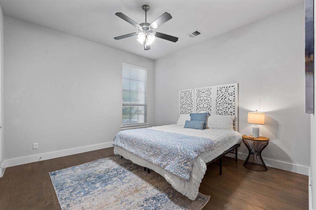 4003 Marble Hill Road Frisco, TX 75034 - Photo 23 of 40 a bedroom with a bed and a window