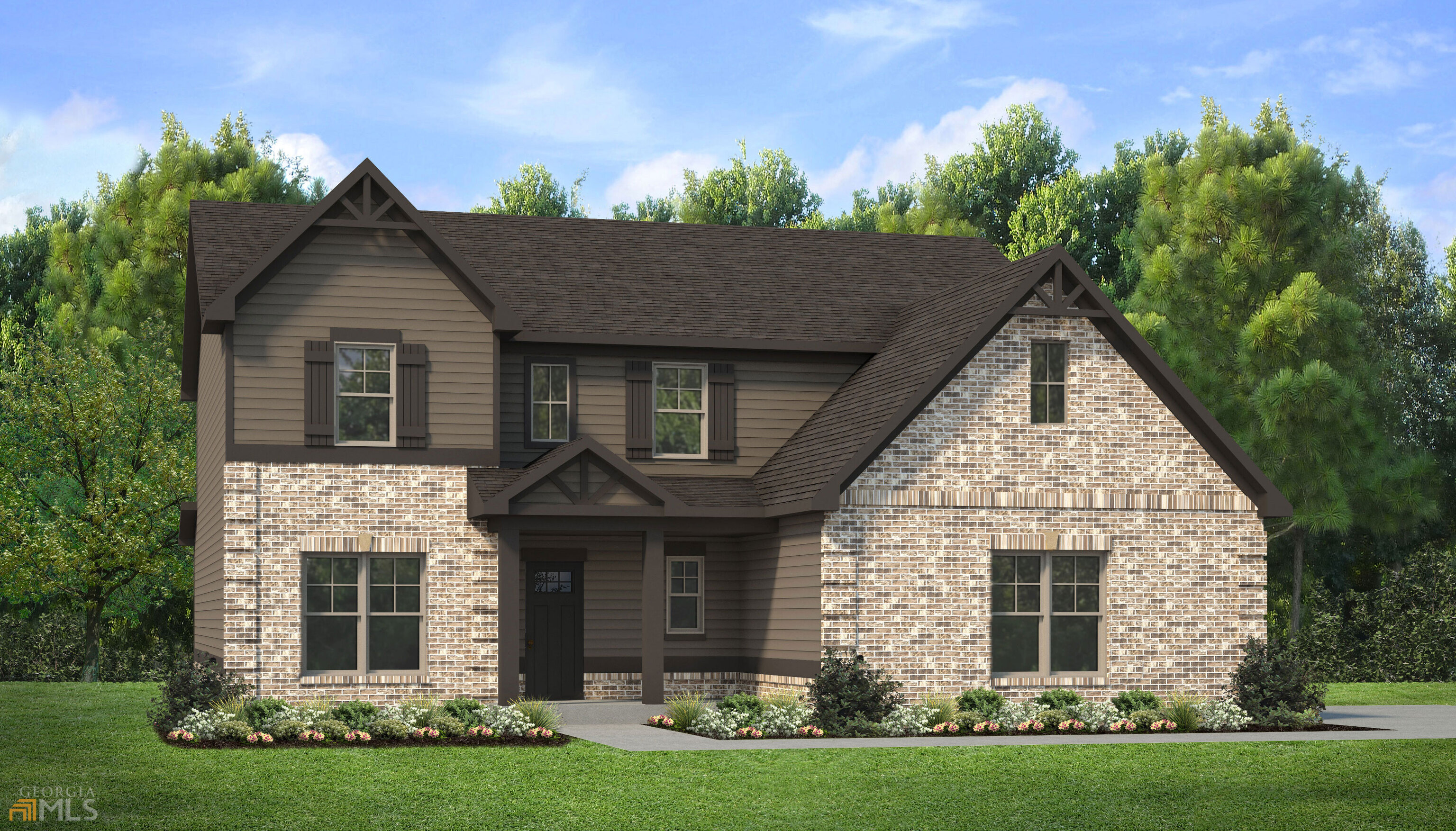 843 Orwell Drive Stockbridge, GA 30281 - Photo 1 of 1 front view of a house with a yard