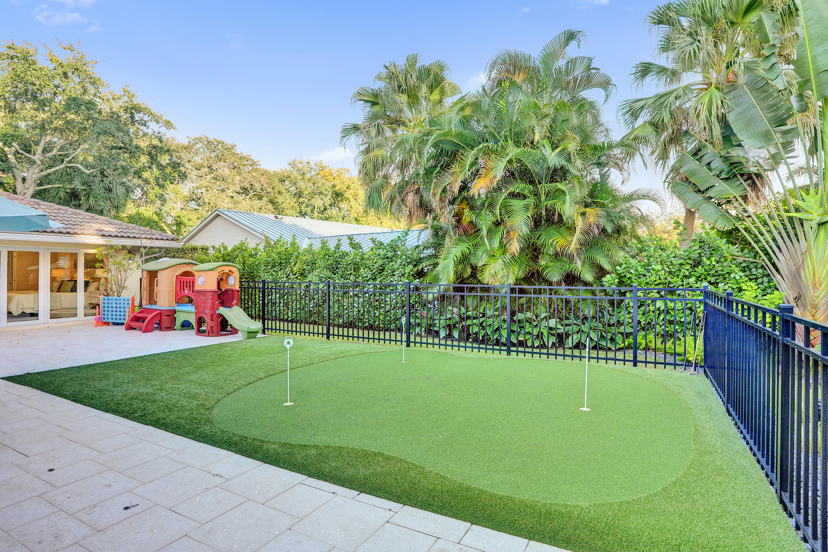 3681 Northwest 24th Terrace Boca Raton, FL 33431 - Photo 53 of 78 Private putting green