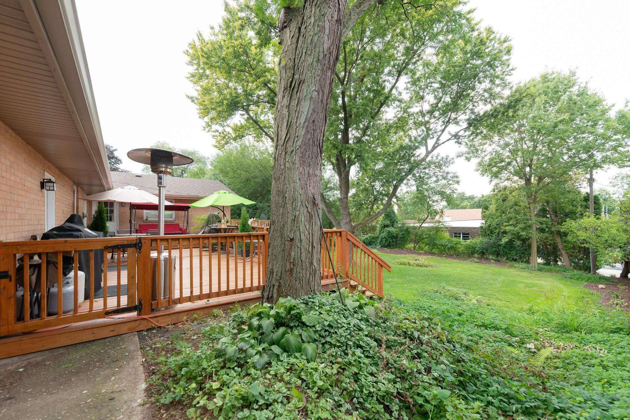 4743 Welsh Road Rockford, IL 61107 - Photo 42 of 52 a view of a deck with a small yard