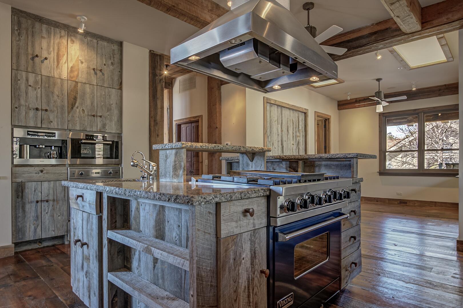 2401 East Rim Club Drive Payson, AZ 85541 - Photo 22 of 116 Kitchen island with Wolf cooktop