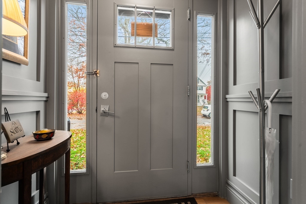 106 Jefferson Street Dedham, MA 02026 - Photo 21 of 42 a view of an entryway with wooden floor