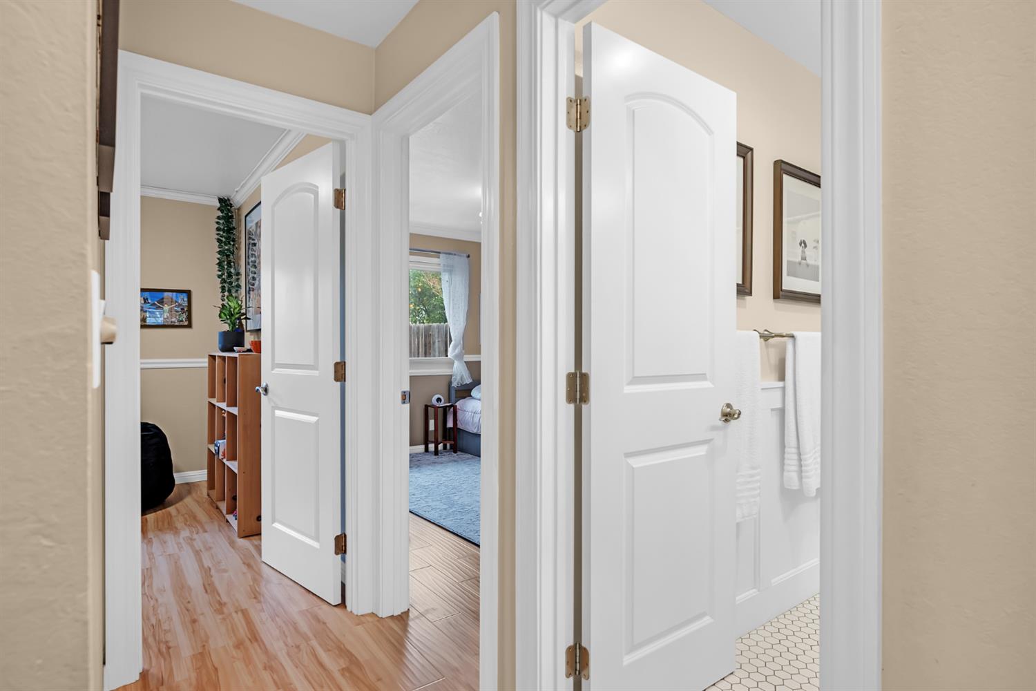 5220 Shelato Way Carmichael, CA 95608 - Photo 24 of 40 a view of a bedroom from a hallway