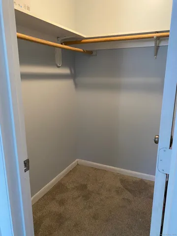 a view of a room with closet