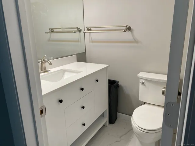 a bathroom with a sink and a toilet