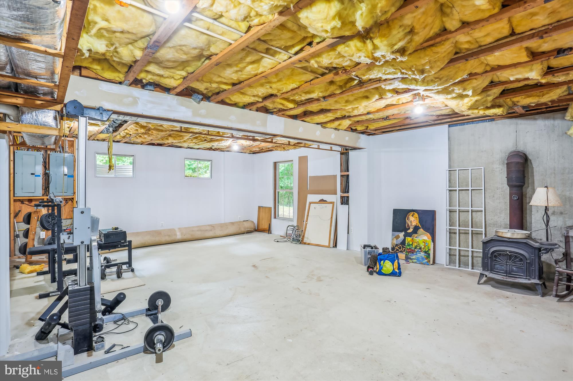 1766 Michael Road Myersville, MD 21773 - Photo 68 of 92 Unfinished Basement Rec room
