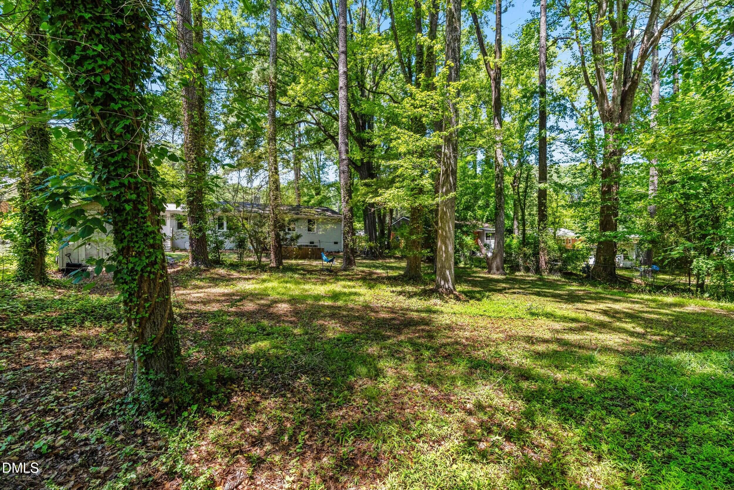 3724 Randell Road Garner, NC 27529 - Photo 30 of 32 a view of a trees with a yard