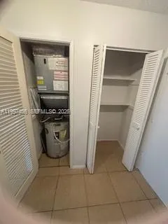 a view of a black gate