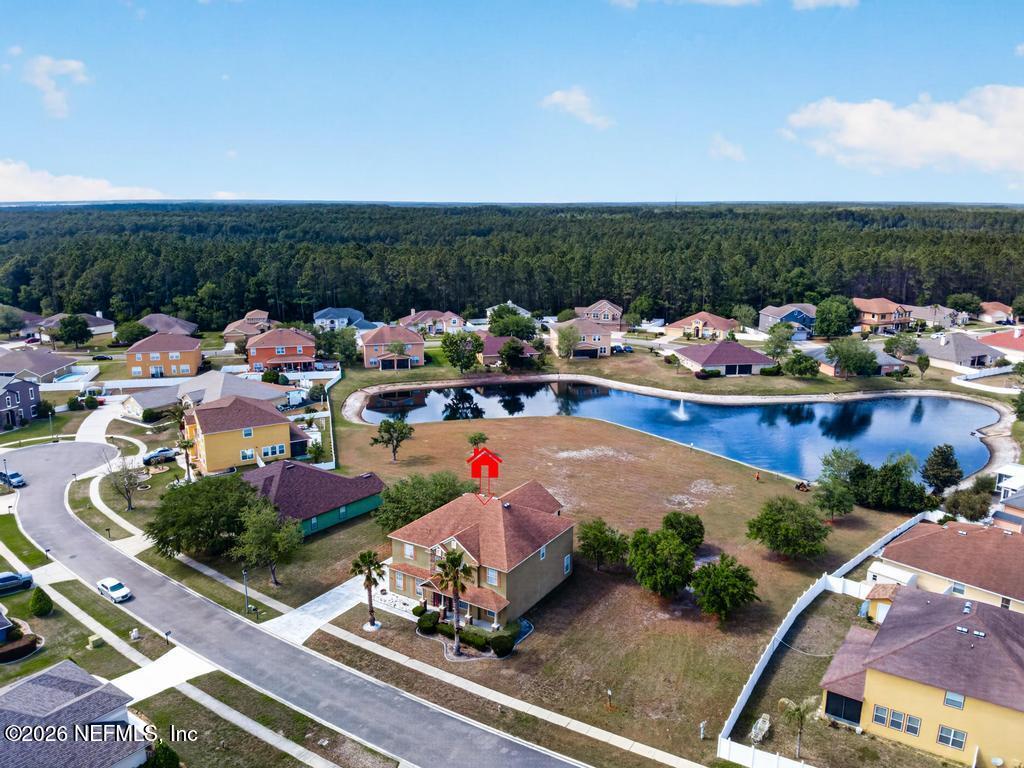10917 Dancing Rabbit Lane Jacksonville, FL 32210 - Photo 94 of 121 Dancing Rabbit Ln Aerial pond home marke