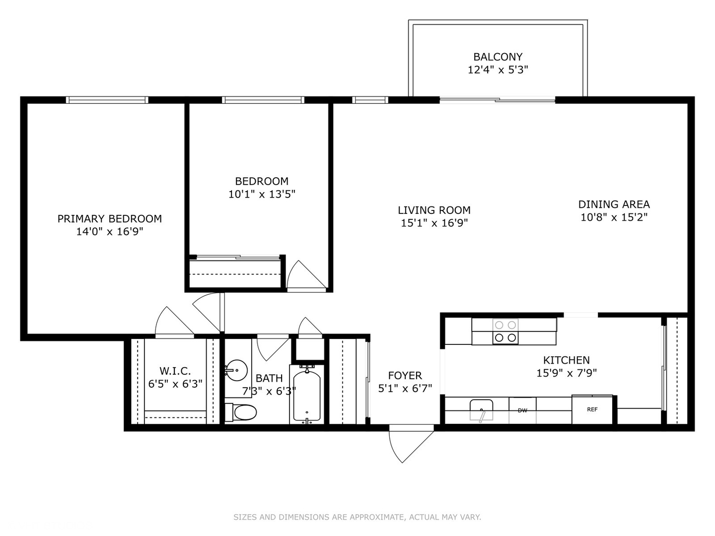 1215 North Waterman Avenue, Unit 3L Arlington Heights, IL 60004 - Photo 18 of 18 a picture of a wall with a white sign