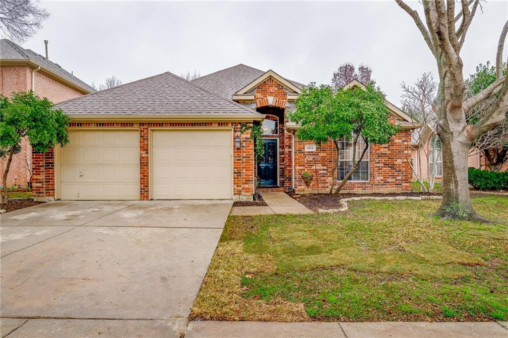 front view of house with a yard
