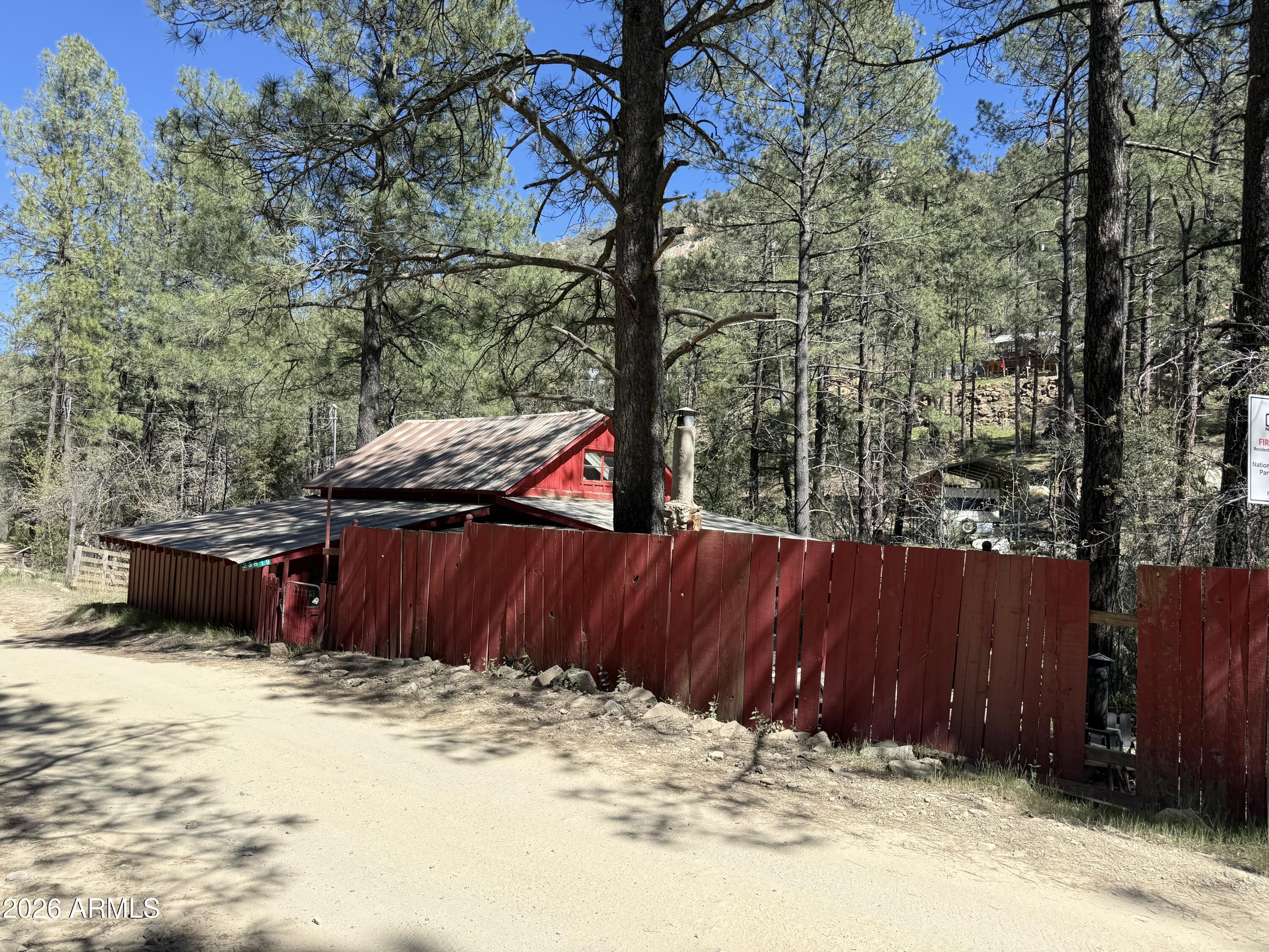 23619 South Gladiator Mine Road Crown King, AZ 86343 - Photo 19 of 19 Street view of home