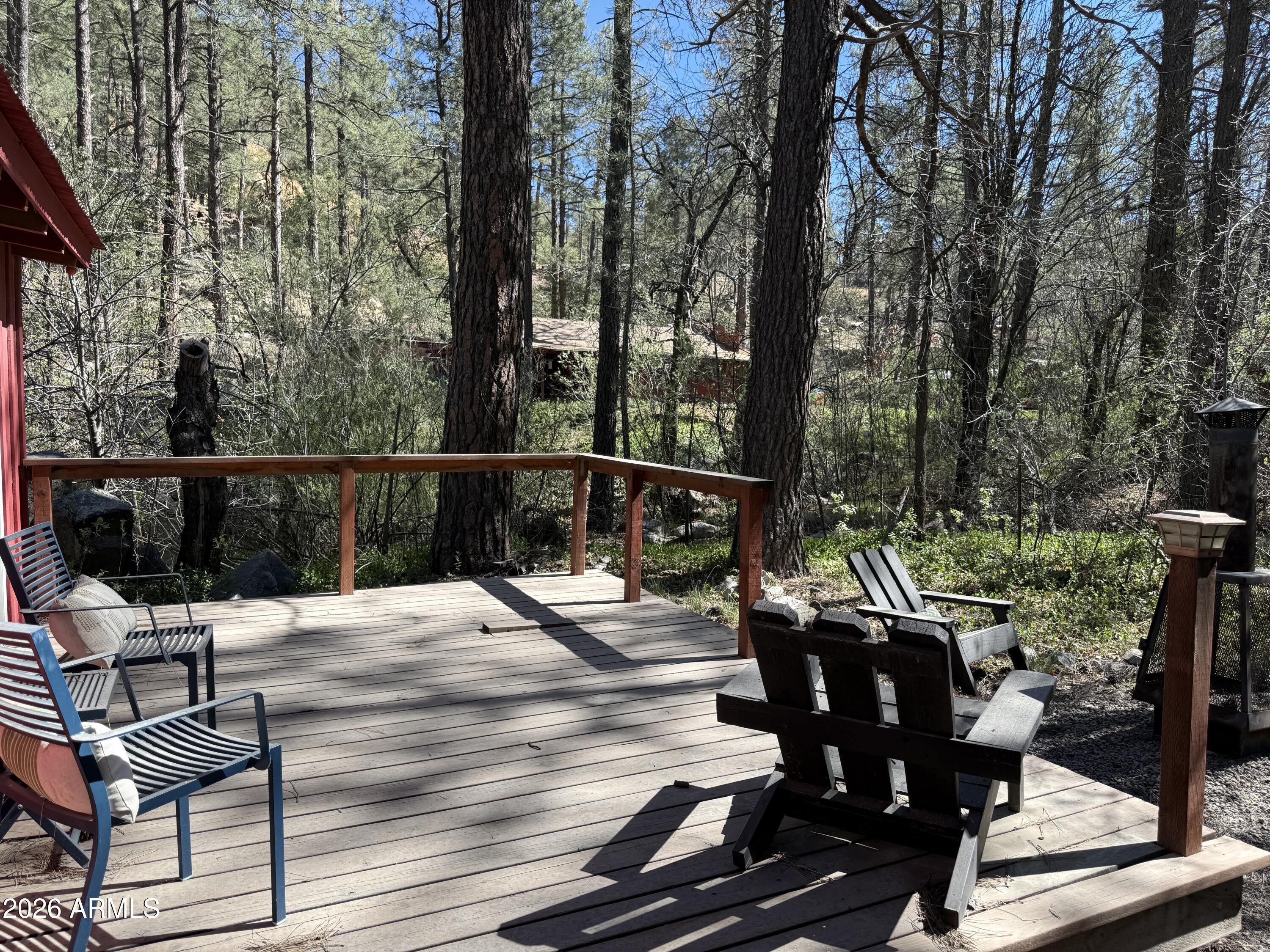 23619 South Gladiator Mine Road Crown King, AZ 86343 - Photo 8 of 19 Porch off living area