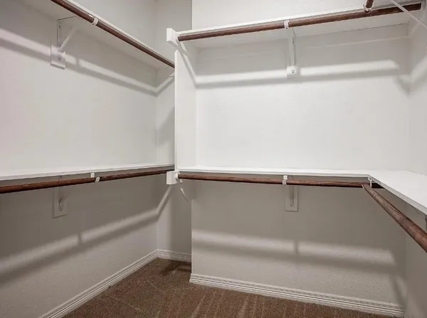 a view of walk in closet