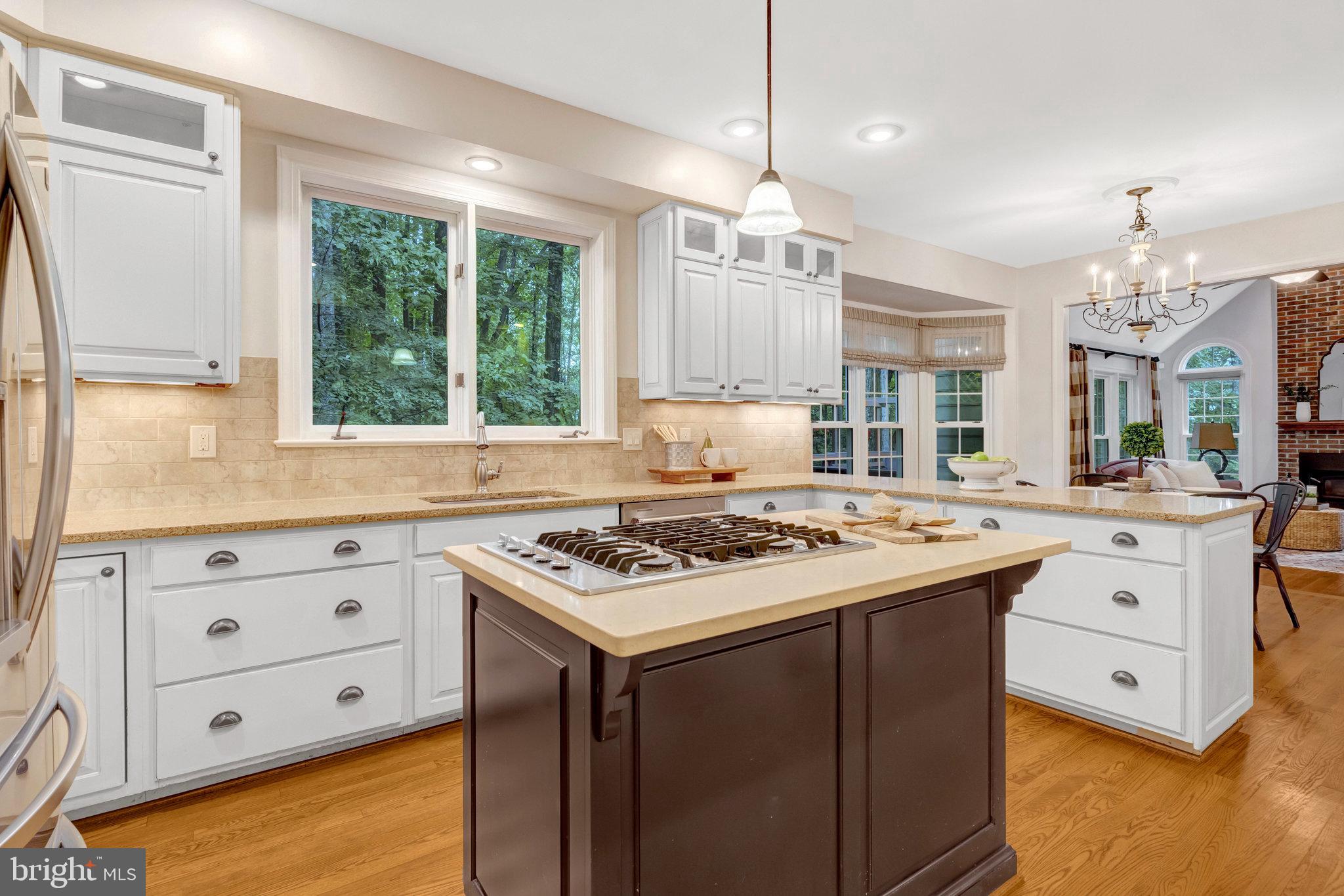 11181 Longwood Grove Drive Reston, VA 20194 - Photo 16 of 94 Large Kitchen Window looking out into the woods