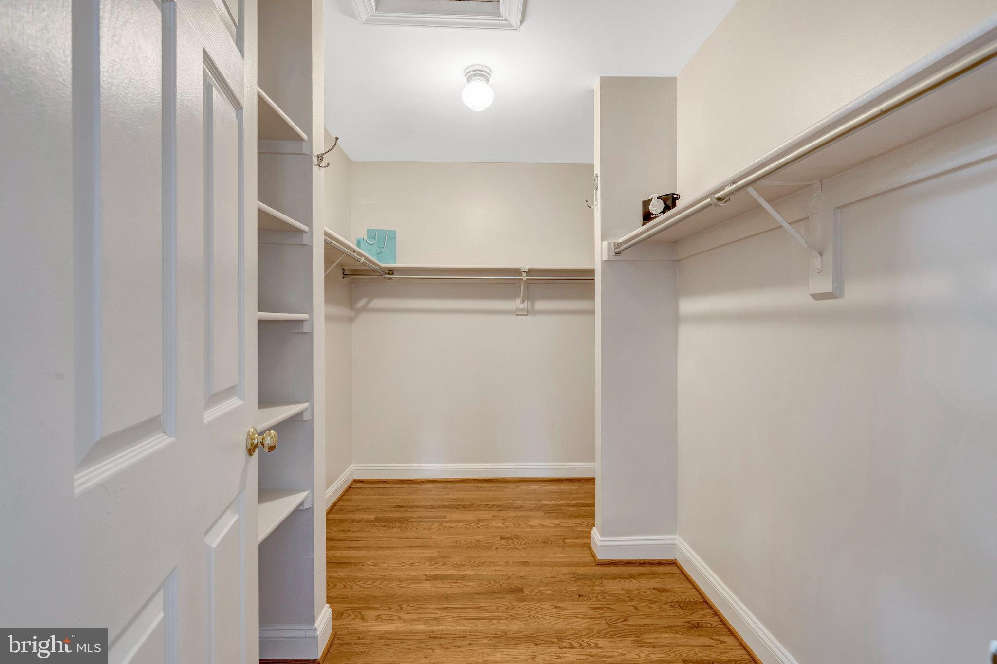 11181 Longwood Grove Drive Reston, VA 20194 - Photo 44 of 94 a view of walk in closet with empty racks