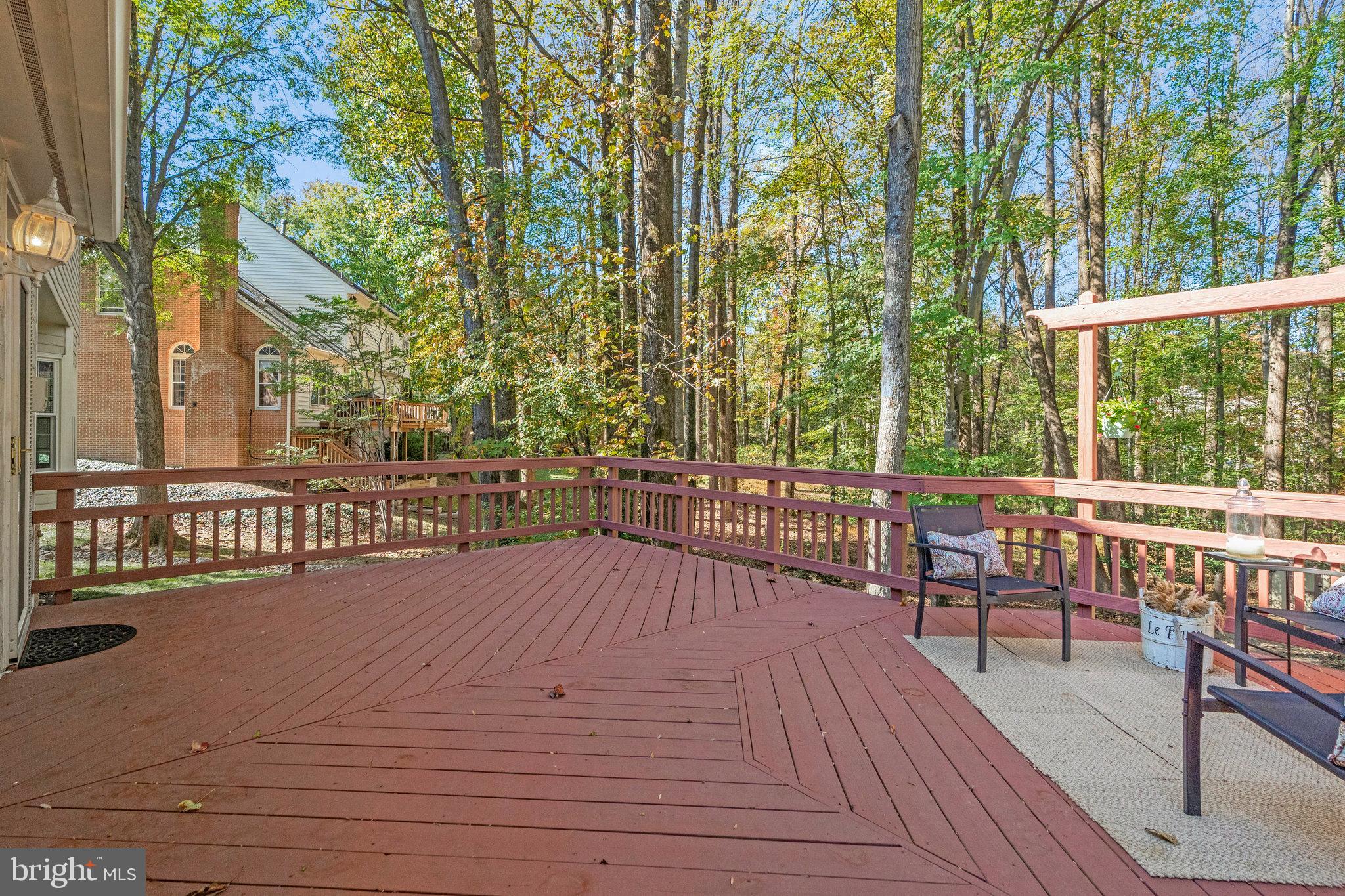 11181 Longwood Grove Drive Reston, VA 20194 - Photo 81 of 94 Serene deck nestled among lush trees.