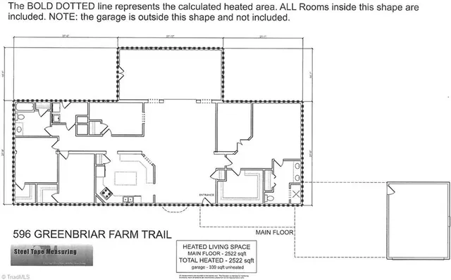 $465,000 | 596 Greenbriar Farm Trail, Siler City, NC 27344