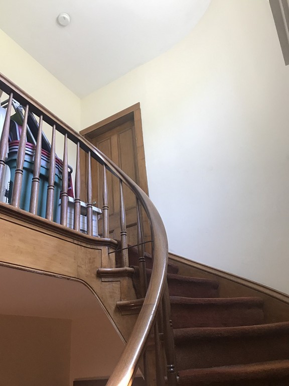 5 Oak Street Middleboro, MA 02346 - Photo 27 of 27 a view of staircase with railing and white walls