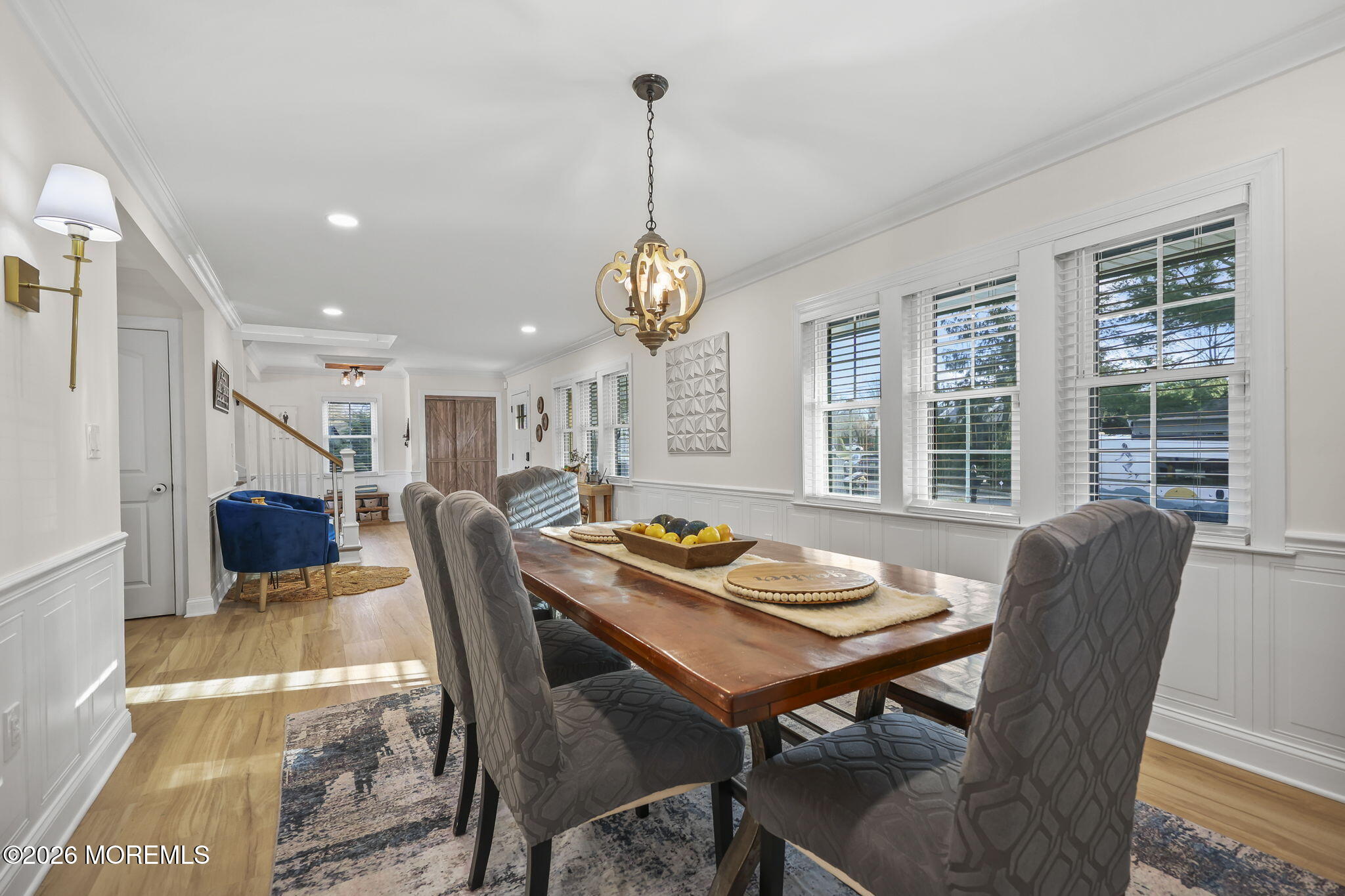 91 Davis Lane Red Bank, NJ 07701 - Photo 14 of 87 a view of a dining room with furniture window and outside view